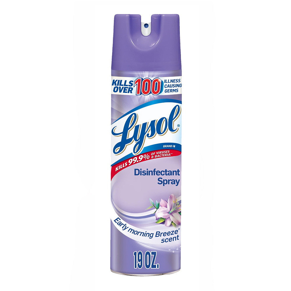 Lysol Disinfectant Spray, Early Morning Breeze - 19 Oz